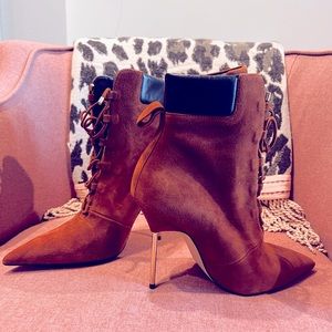 Good American Boots with Gold Heal size 10